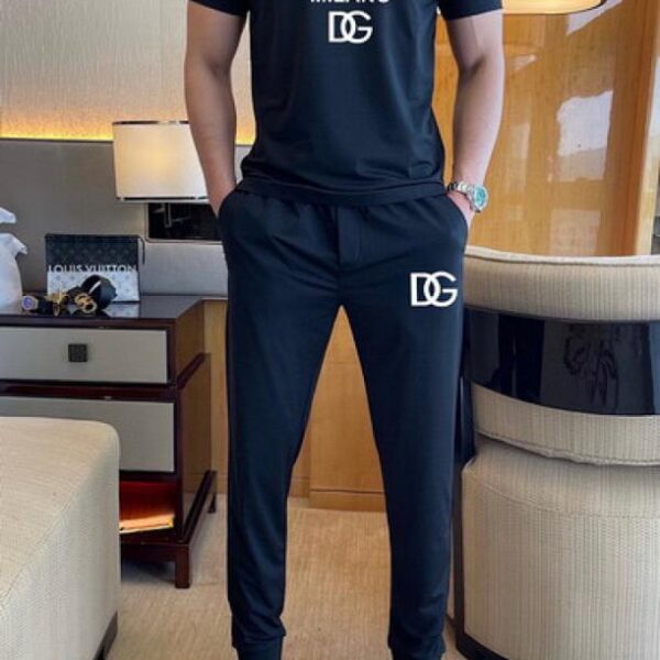 D&G 長褲短袖套裝(1A67)