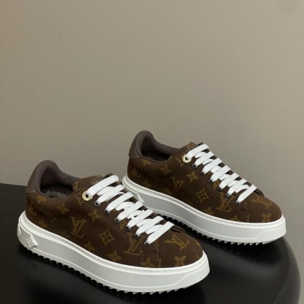 LOUIS VUITTON LV TIME OUT運動鞋系列厚底休閒運動鞋(1JMYY)