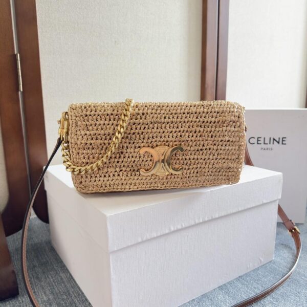 CELINE MULTIPOCHETTE植物材料袖珍包(MMRLC)