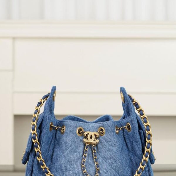 Chanel bag mini 牛仔淺藍 (FVWV85)