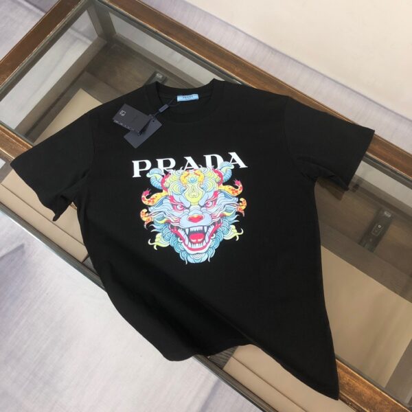 PRADA 夏季新款圓領短袖(QCJNGQ)
