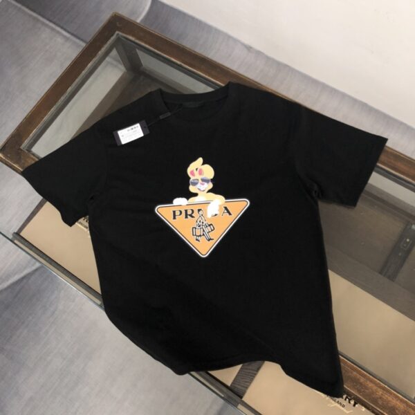 PRADA 夏季新款圓領短袖(TWWON3)
